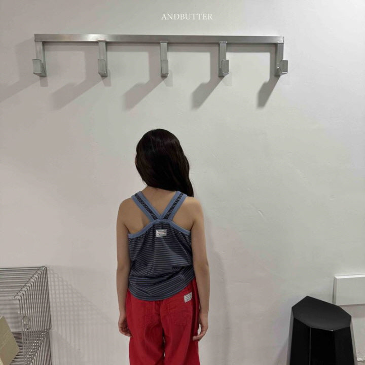 【予約】Cross sleeveless / andbutter(S-JM)