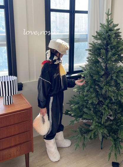 【予約】Bonjour velvet set / love rosie (L-3XL)