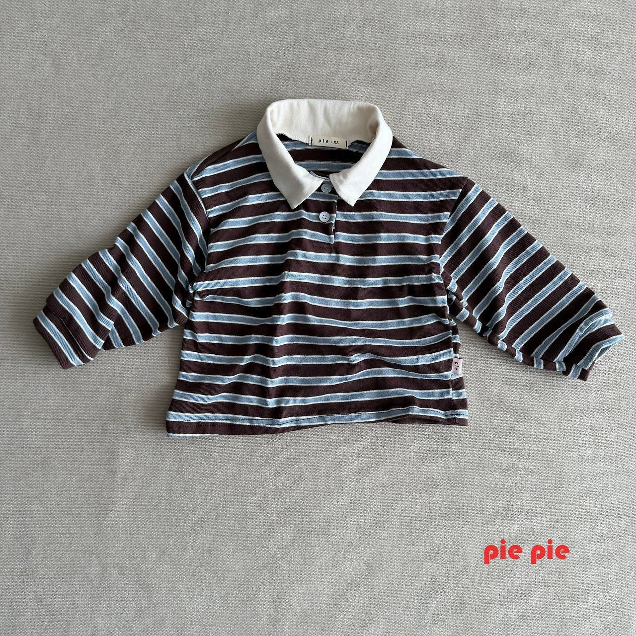 【予約】marshmallow border T  / pie (XS-XL)