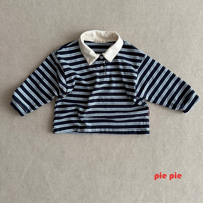 【予約】marshmallow border T  / pie (XS-XL)