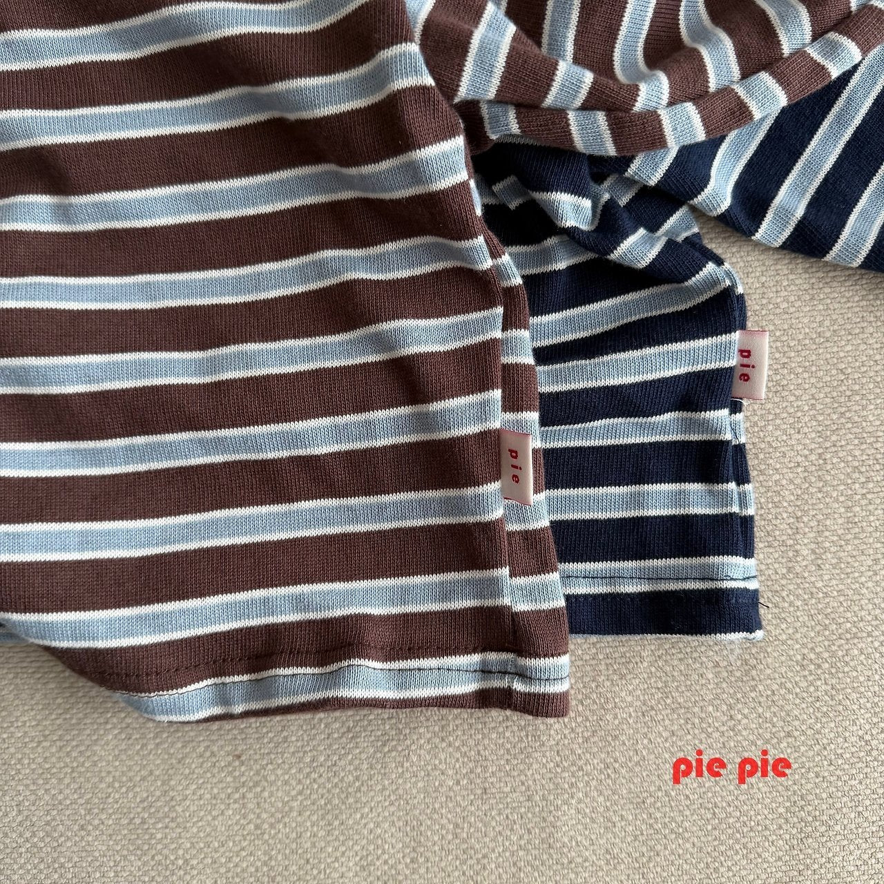 【予約】marshmallow border T  / pie (XS-XL)