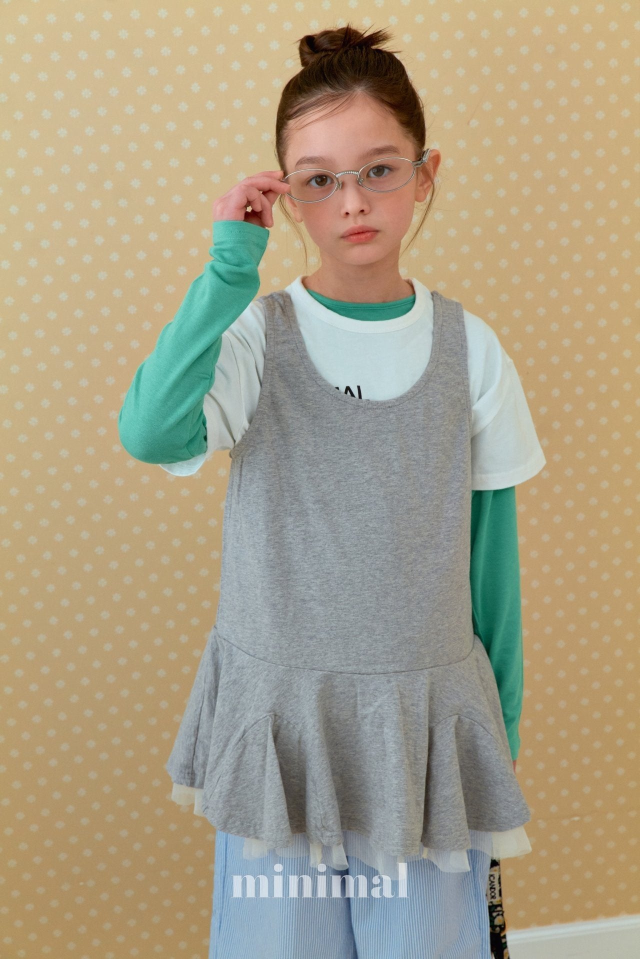 【予約】レターTシャツ / minimal (S-JM/Adult)