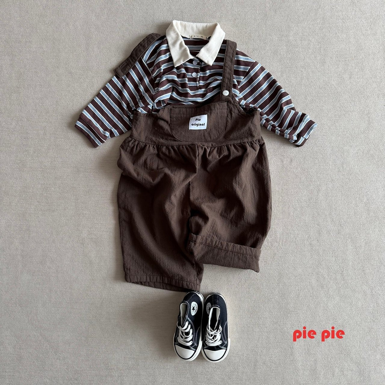 【予約】marshmallow border T  / pie (XS-XL)