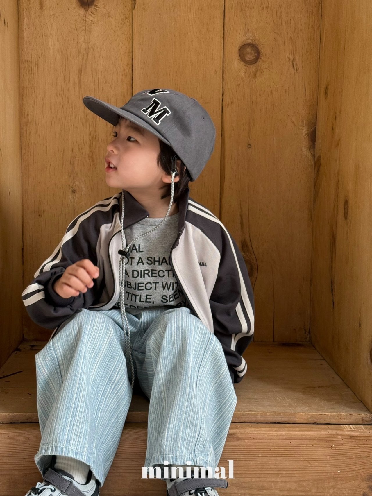 【予約】レターTシャツ / minimal (S-JM/Adult)