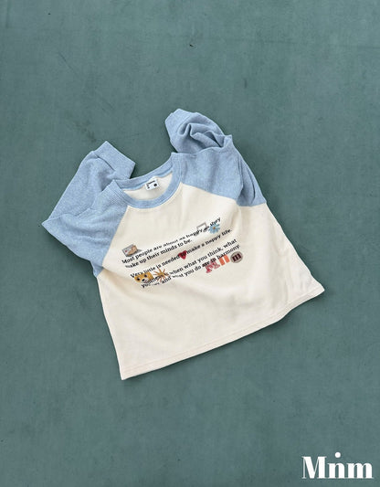 【予約】printing raglan T / minimal (S-JM）