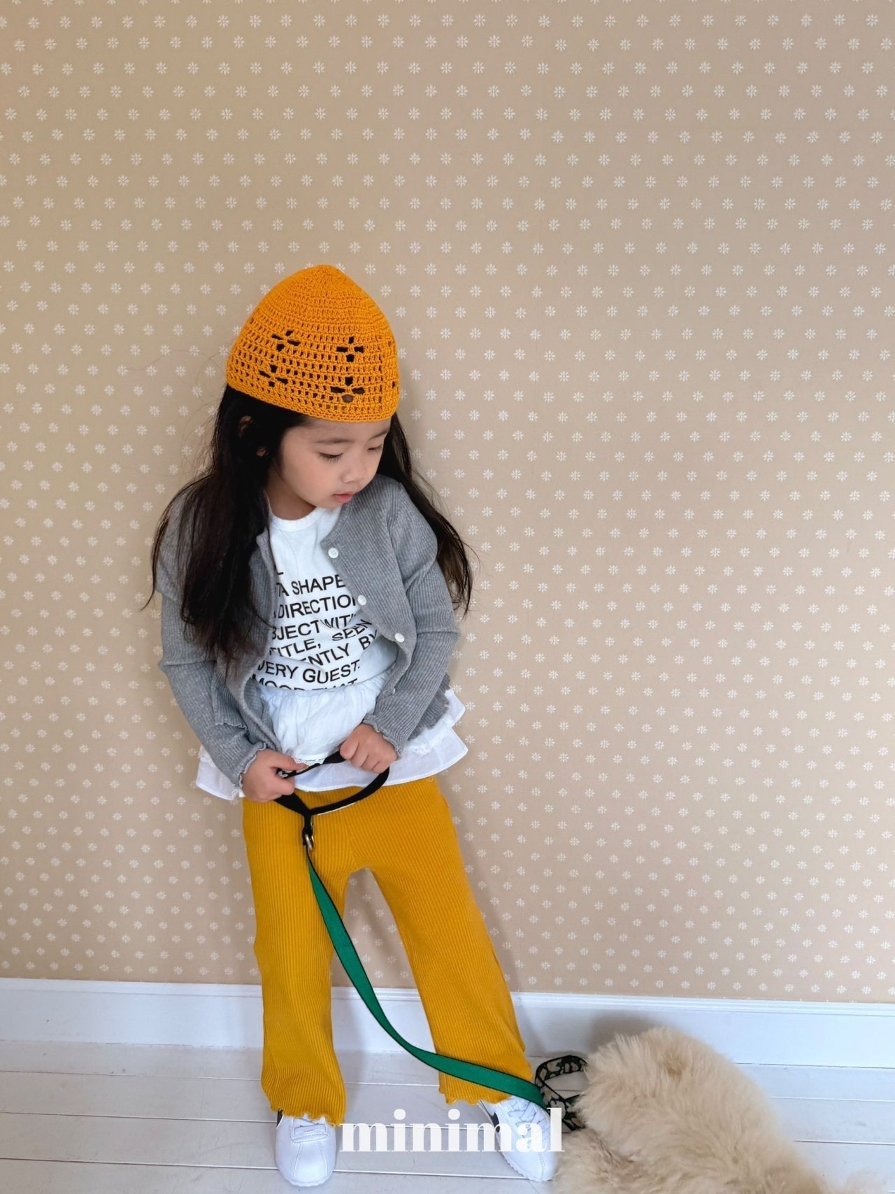 【予約】レターTシャツ / minimal (S-JM/Adult)