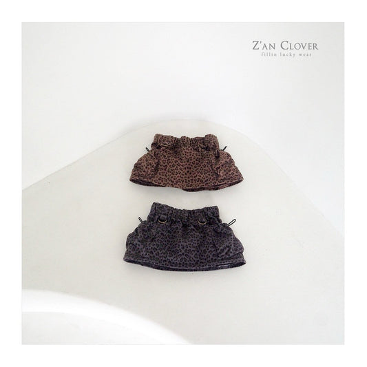 【予約】leopard skirt  /  zanclover (3-19号)