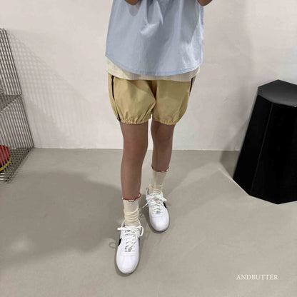 【予約】Line Balloon pants / andbutter(S-JM)