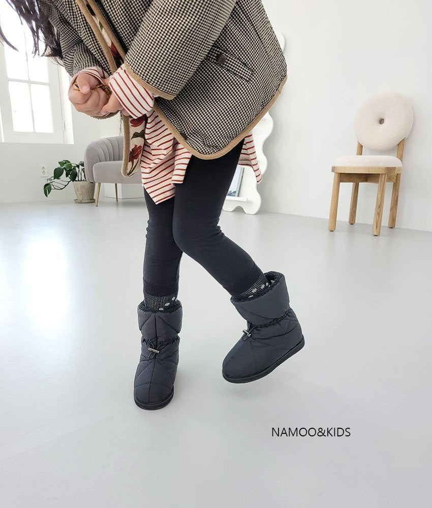 【予約】cream padding boots  / namoo  N-008