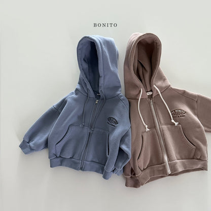 【予約】front line hood zipup  /  bonito 앞절개후드