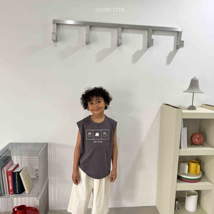 【予約】 Summer happy sleeveless / andbutter(S-JM)