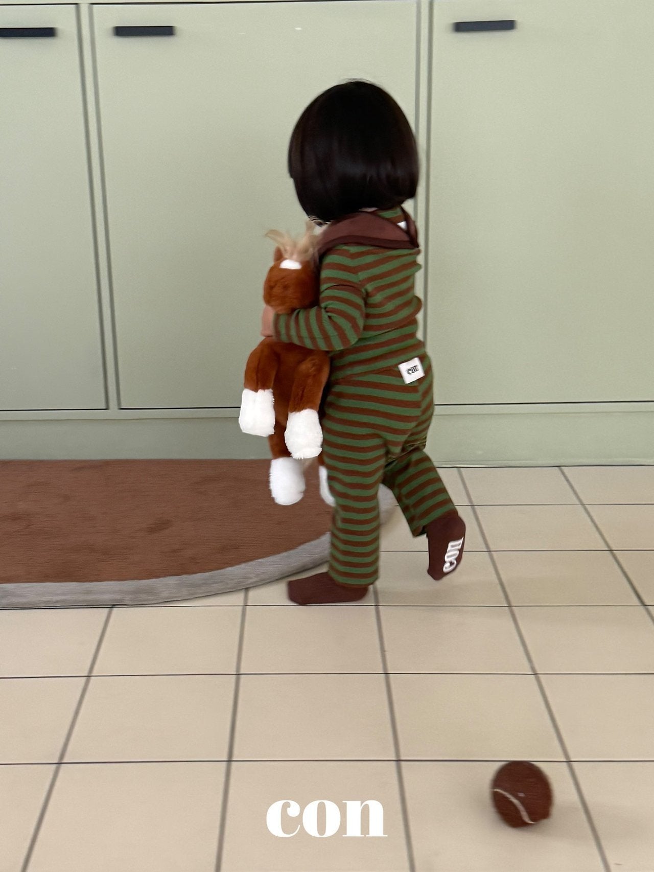 【予約】autumn honeybee pants /  con