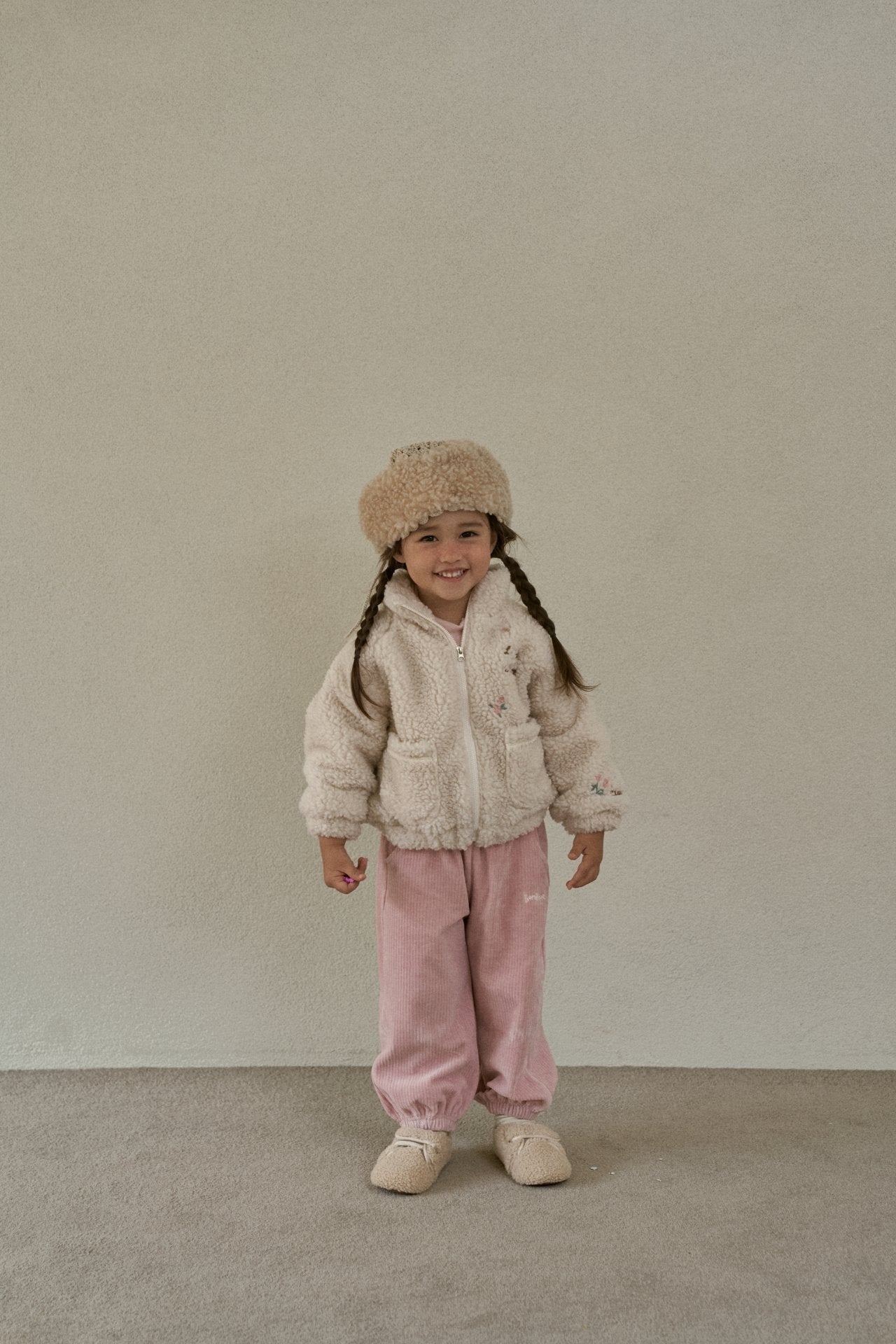 【予約】velour jogger pants  /  momoann (5-17号, Adult)