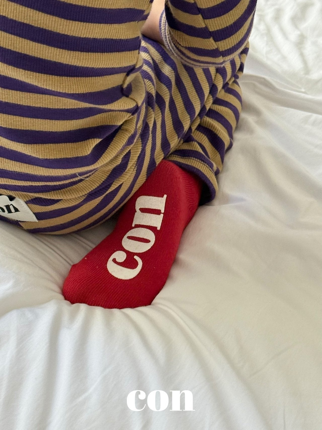 【予約】autumn honeybee pants /  con