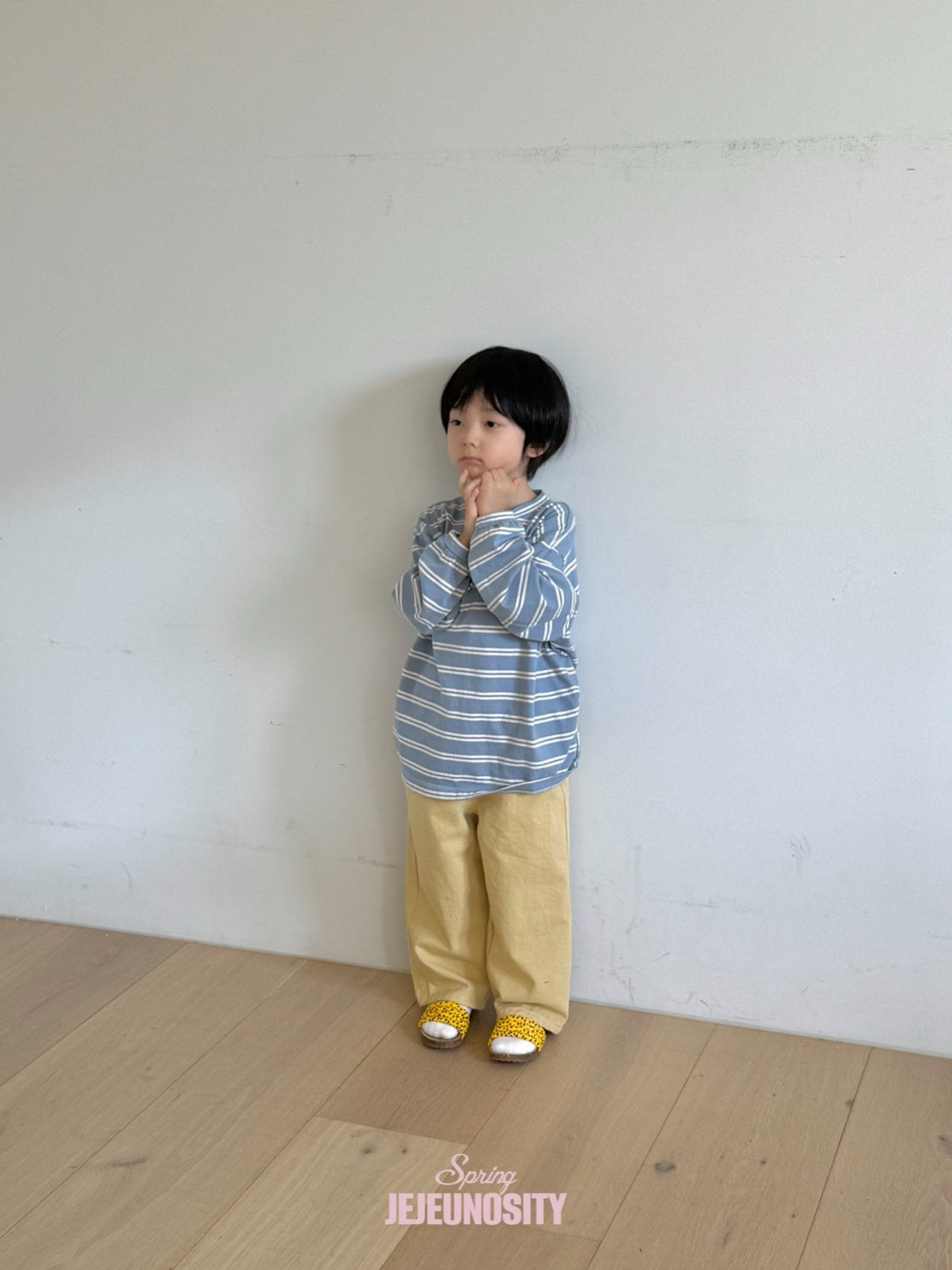 【予約】ストライプロングTシャツ / jejeunosity (XS-JM)마에스트로옹티