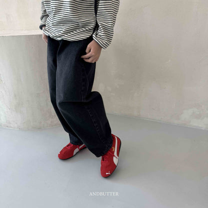 【予約】Modern Curved Denim  /  andbutter (S-JM)