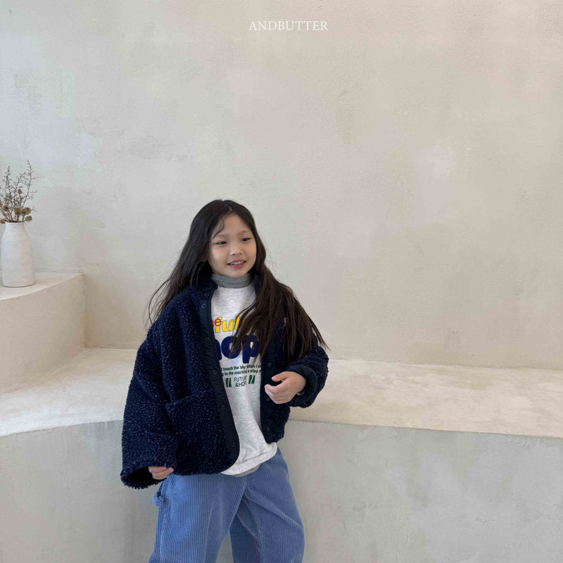 【予約】Neff Reversible Jumper   /  andbutter (S-JM)