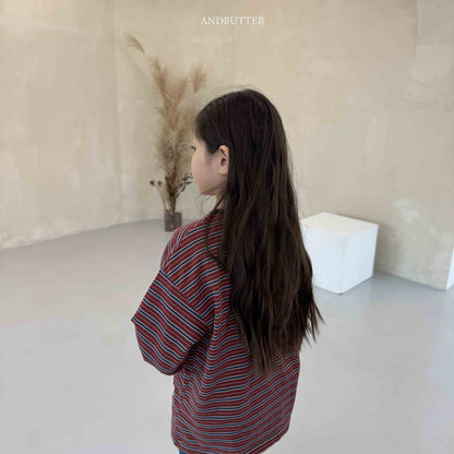 【予約】Hazel color Tee  / andbutter