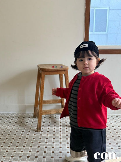 【予約】ピグメントボーダーTシャツ/ con. (XXS-M) 피그페이보릿