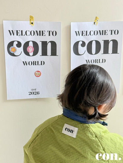 【予約】リバーシブルジャンパー / con. (XXS-M)