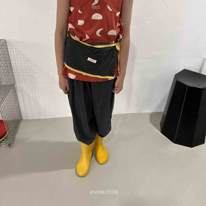 【予約】Apron pants  / andbutter(S-JM)