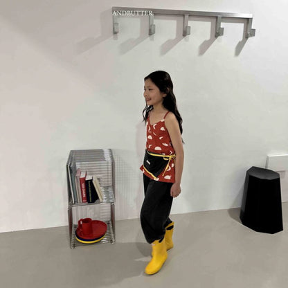 【予約】moon line sleeveless / andbutter(S-JM)