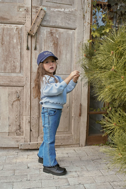 【予約】mellow denim pants  /  momoann (5-17号)