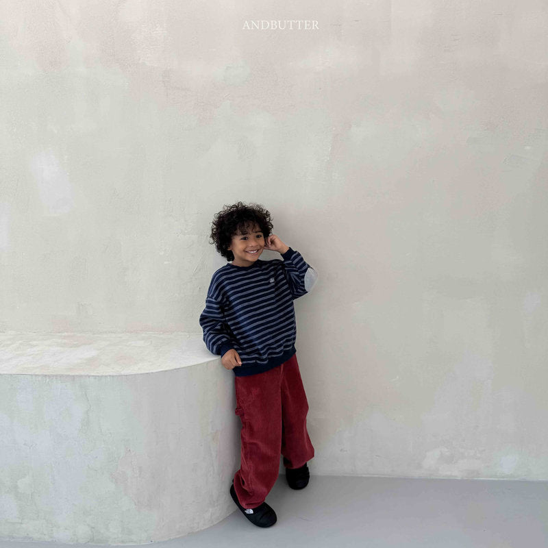 【予約】Love Ring Corduroy Pants  /  andbutter (S-JM)