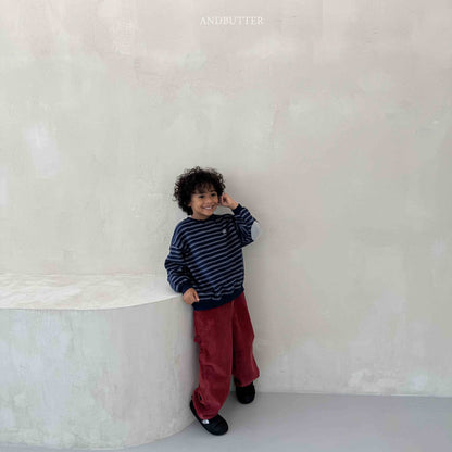 【予約】Love Ring Corduroy Pants  /  andbutter (S-JM)