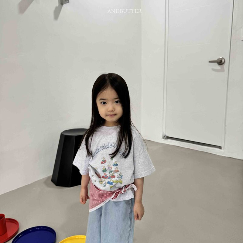 【予約】Heidi Check kerchief  / andbutter