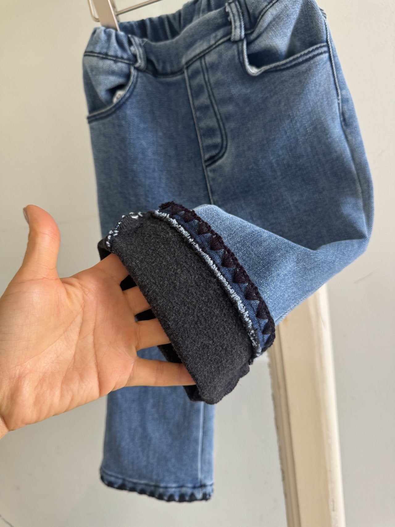 【予約】mellow denim pants  /  momoann (5-17号)