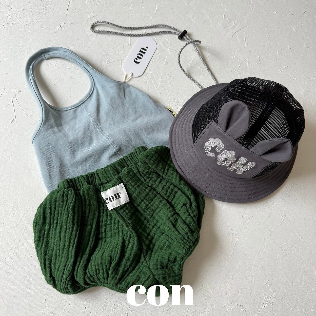 【予約】halter sleeveless / con