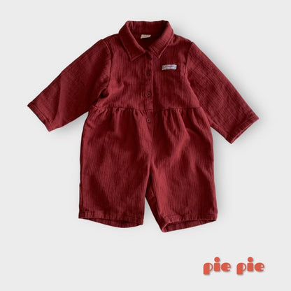 【予約】ホットドッグジャンプスーツ / pie (XS-XL) 핫도그