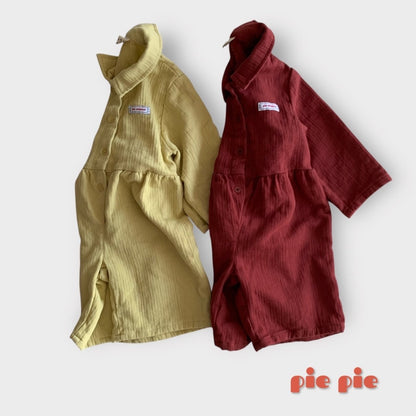 【予約】ホットドッグジャンプスーツ / pie (XS-XL) 핫도그