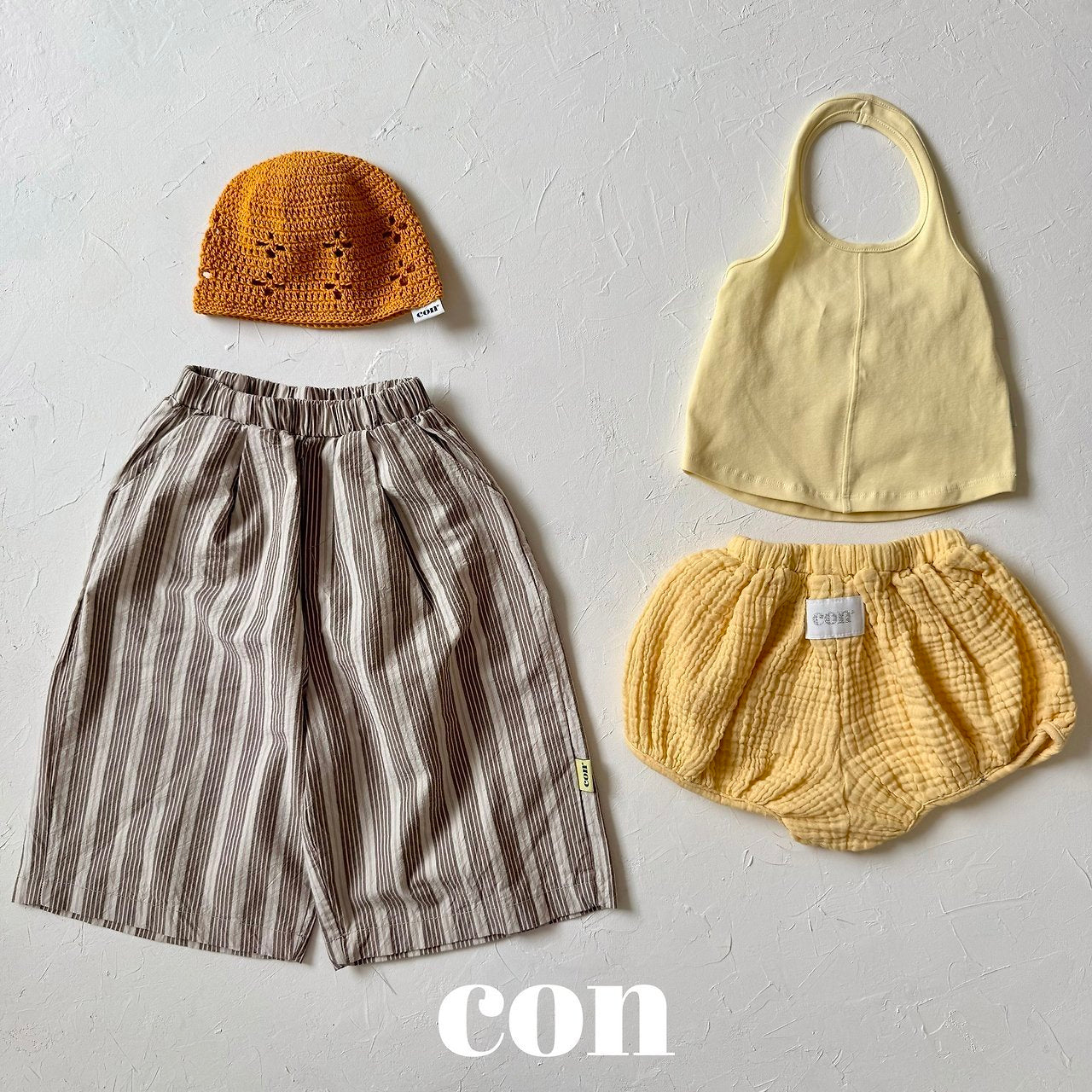 【予約】halter sleeveless / con