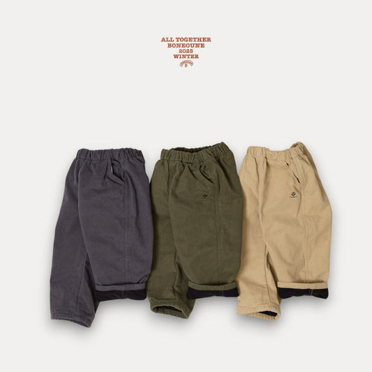 【予約】cotton kimo slacks / boneoune (XS-JL)