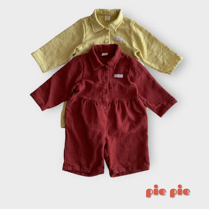 【予約】ホットドッグジャンプスーツ / pie (XS-XL) 핫도그