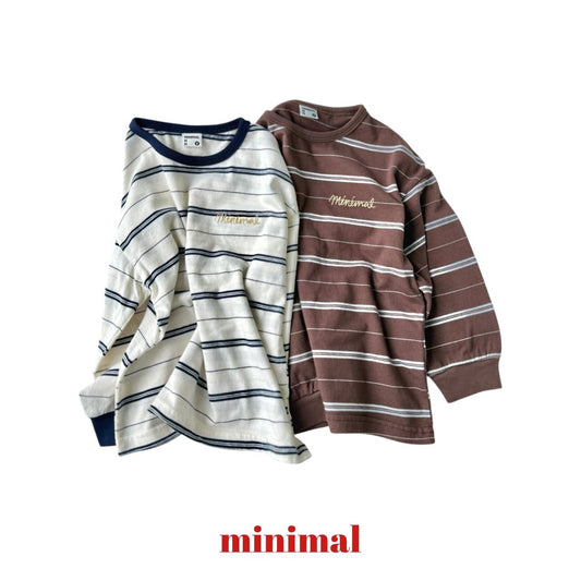 【予約】リトルストライプT  / minimal (S-JM)