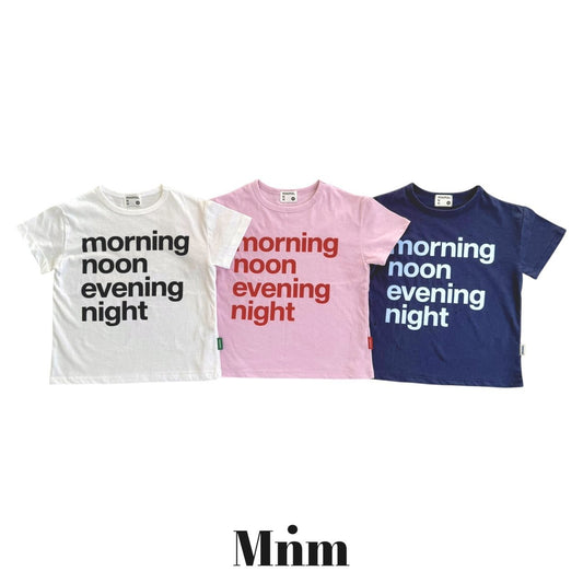 【予約】morning T / minimal S-JM