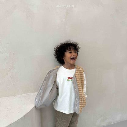 【予約】Santa Bear Tee /  andbutter (S-JM)