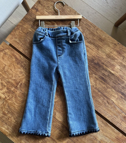 【予約】mellow denim pants  /  momoann (5-17号)