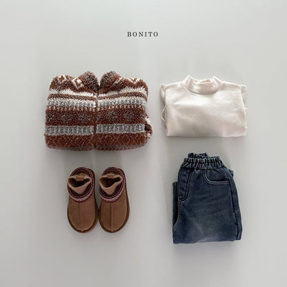 【予約】Nordic boa zipup  /  bonito (12M-JM)