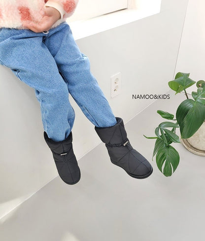 【予約】cream padding boots  / namoo  N-008