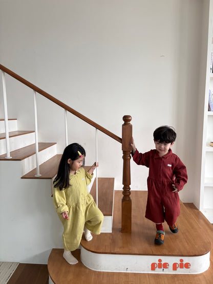 【予約】ホットドッグジャンプスーツ / pie (XS-XL) 핫도그