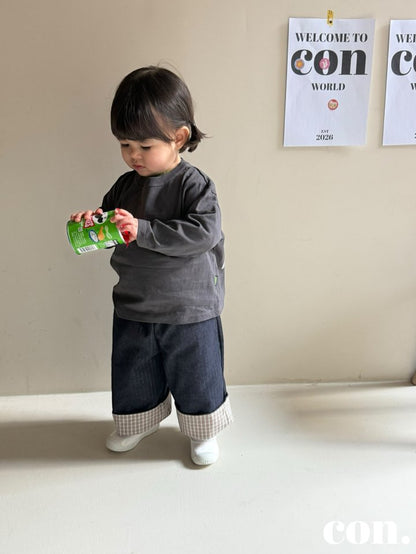 【予約】con.ロゴTシャツ / con. (XXS-M)