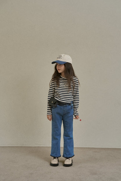 【予約】mellow denim pants  /  momoann (5-17号)