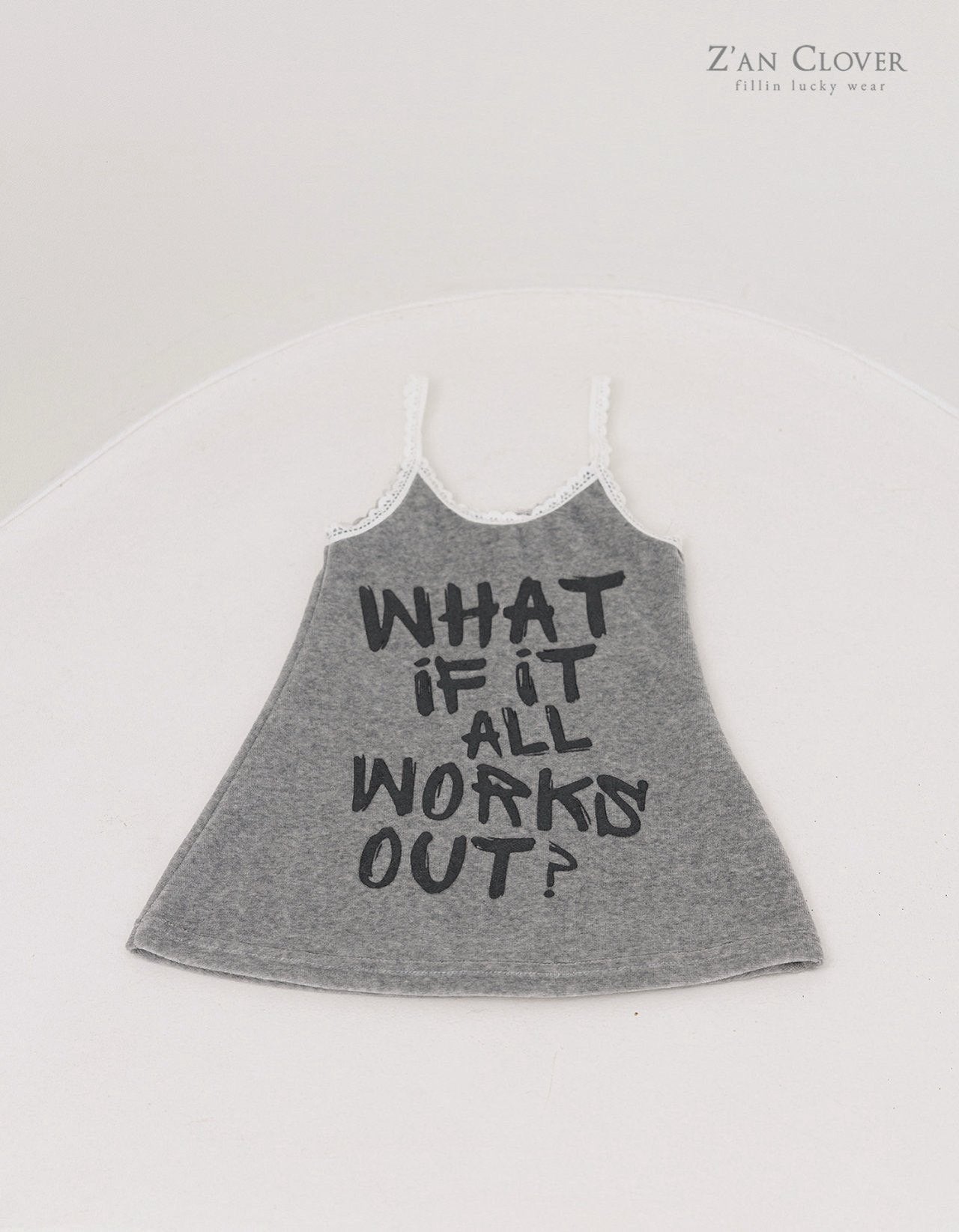 【予約】walkout velour one-piece  /  zanclover (3-19号)