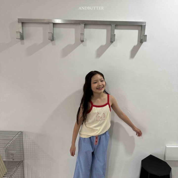 【予約】Pajama Coloring Pants / andbutter(S-JM)