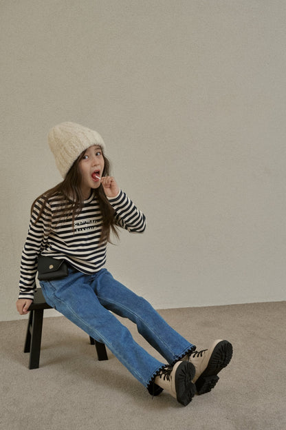 【予約】mellow denim pants  /  momoann (5-17号)