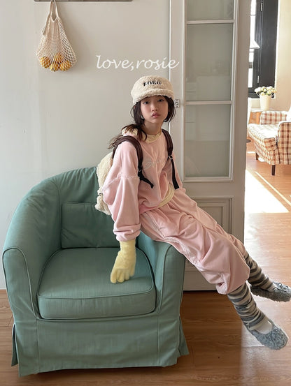 【予約】Bonjour velvet set / love rosie (L-3XL)